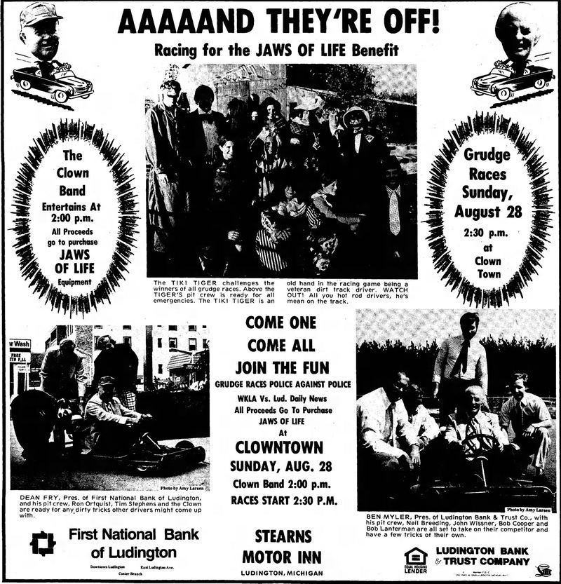 Clown Town - Aug 27 1977 Ad